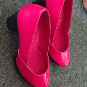 Red bella vita high heels